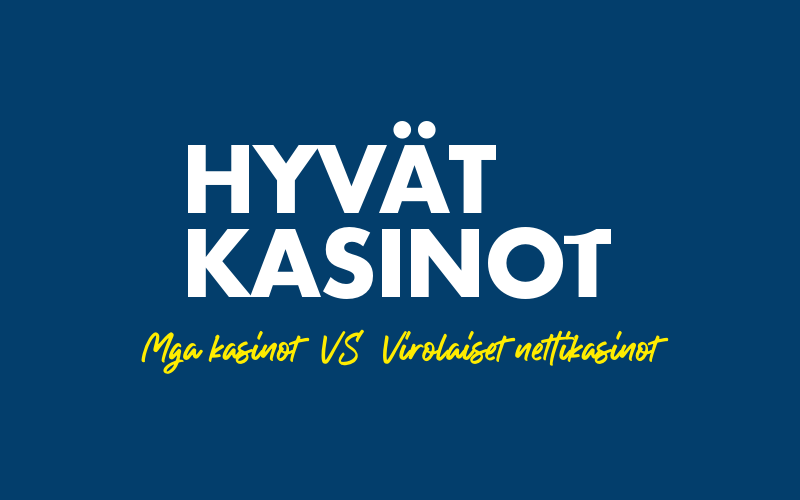 Mga kasinot VS Virolaiset nettikasinot