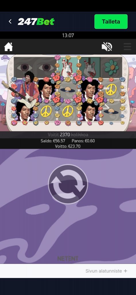 Suuri voitto kuvattuna