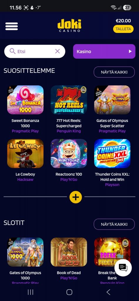 Joella on yli 40 pelistudiota